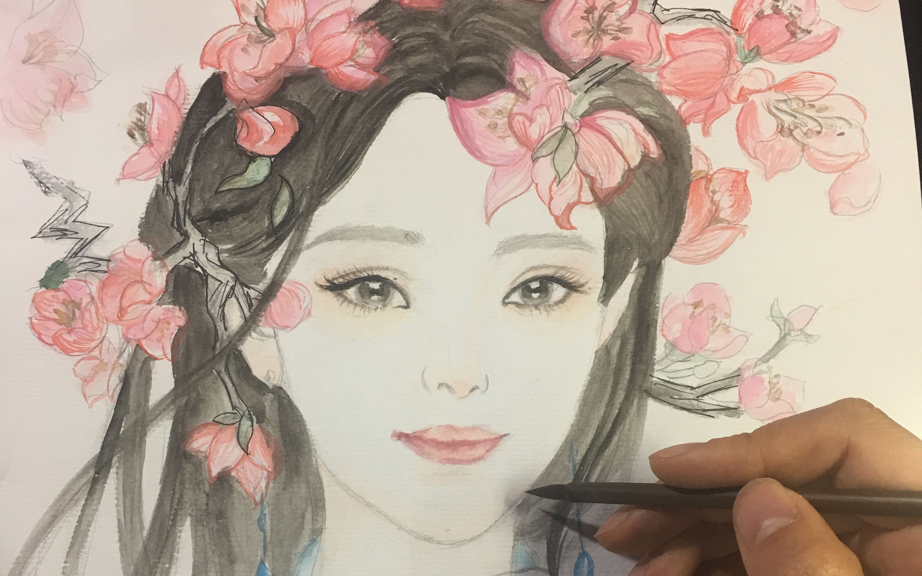 (miga酱手绘)-三生三世十里桃花