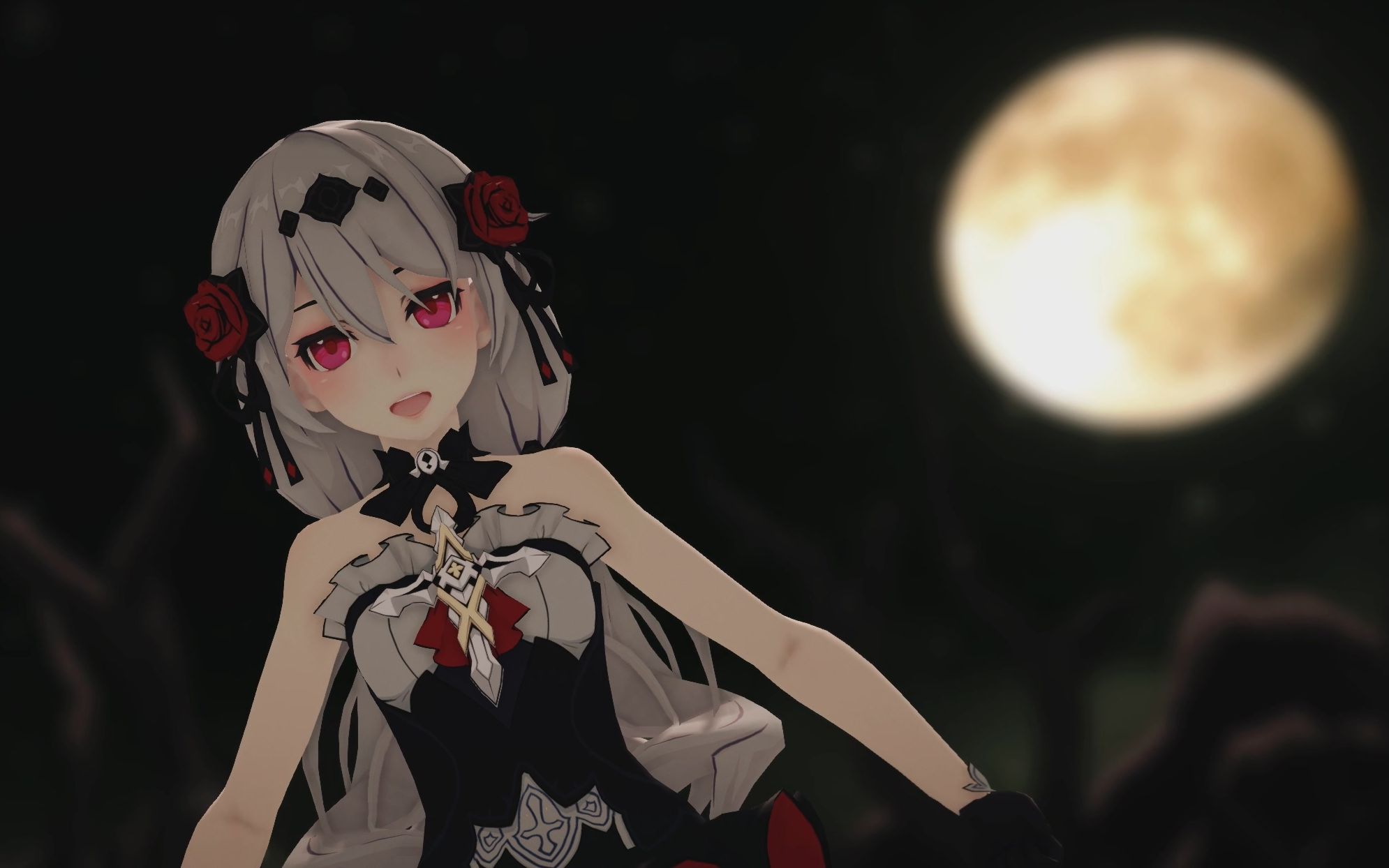 崩坏3rd】b612 德莉莎(月下花嫁)_哔哩哔哩_bilibili