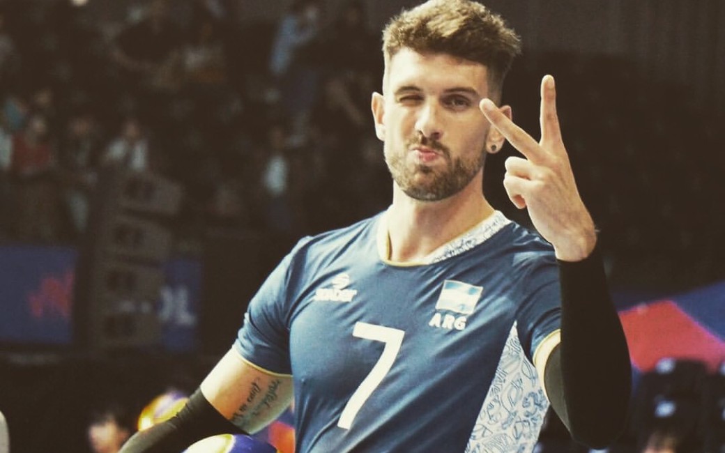 阿根廷男排主攻孔蒂vnl集锦