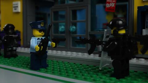 Lego SWAT - Bank Robbery 