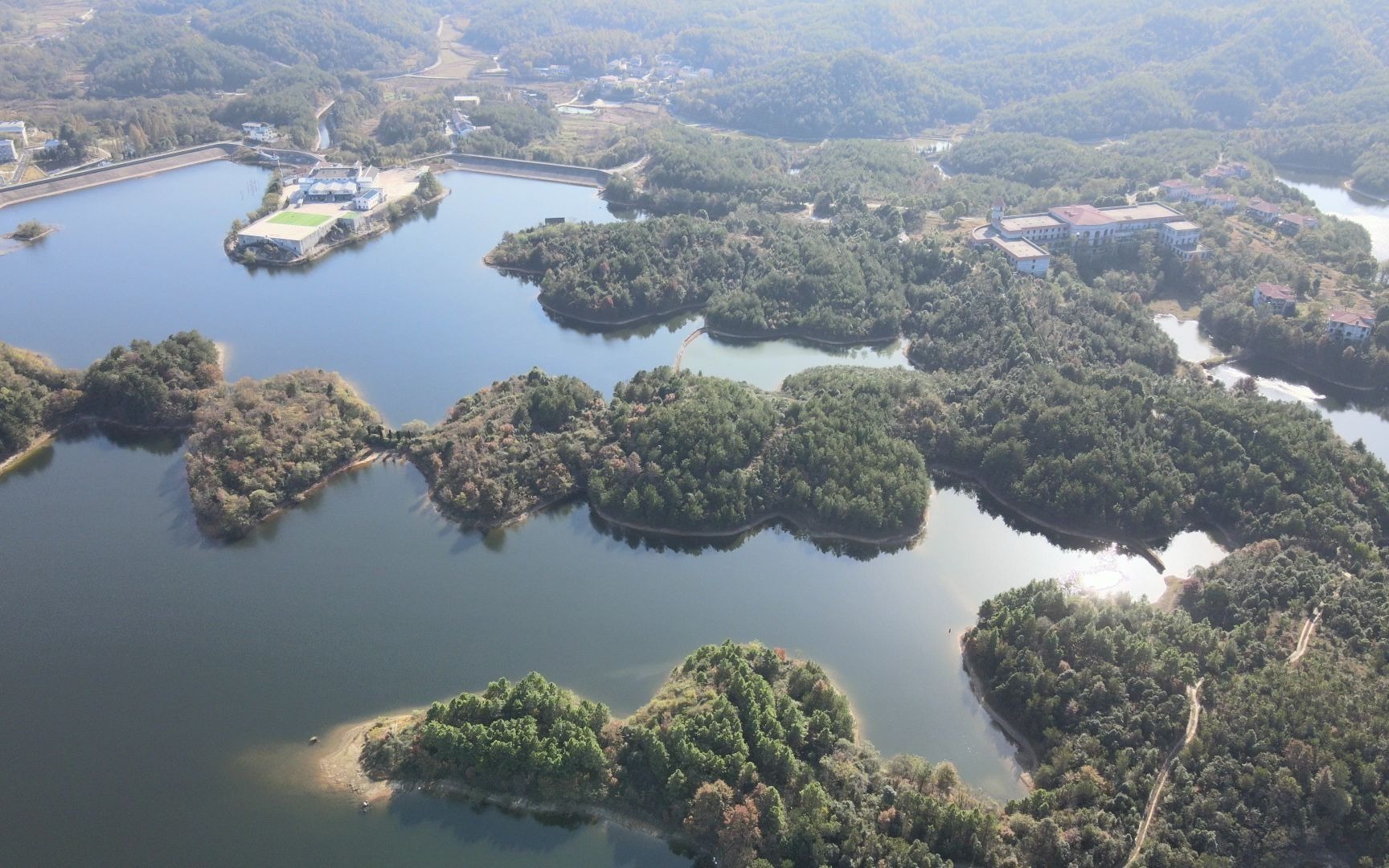 人间仙境——黄陂梅店水库