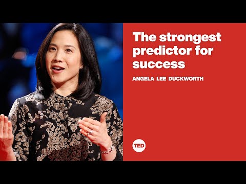 [ted] the strongest predictor for success | angela lee duckworth