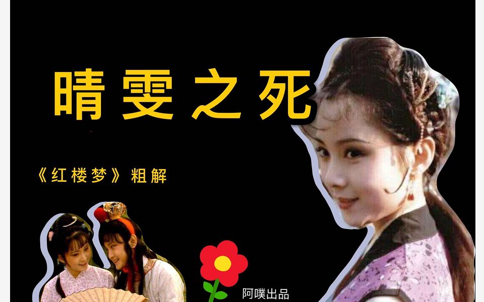 探秘晴雯之死背后 贾府暗藏的规则 怡红院的告密者//73阿噗粗解