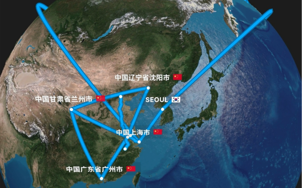 [图]2022年，我21岁，绕地球飞了一圈｜旅行轨迹