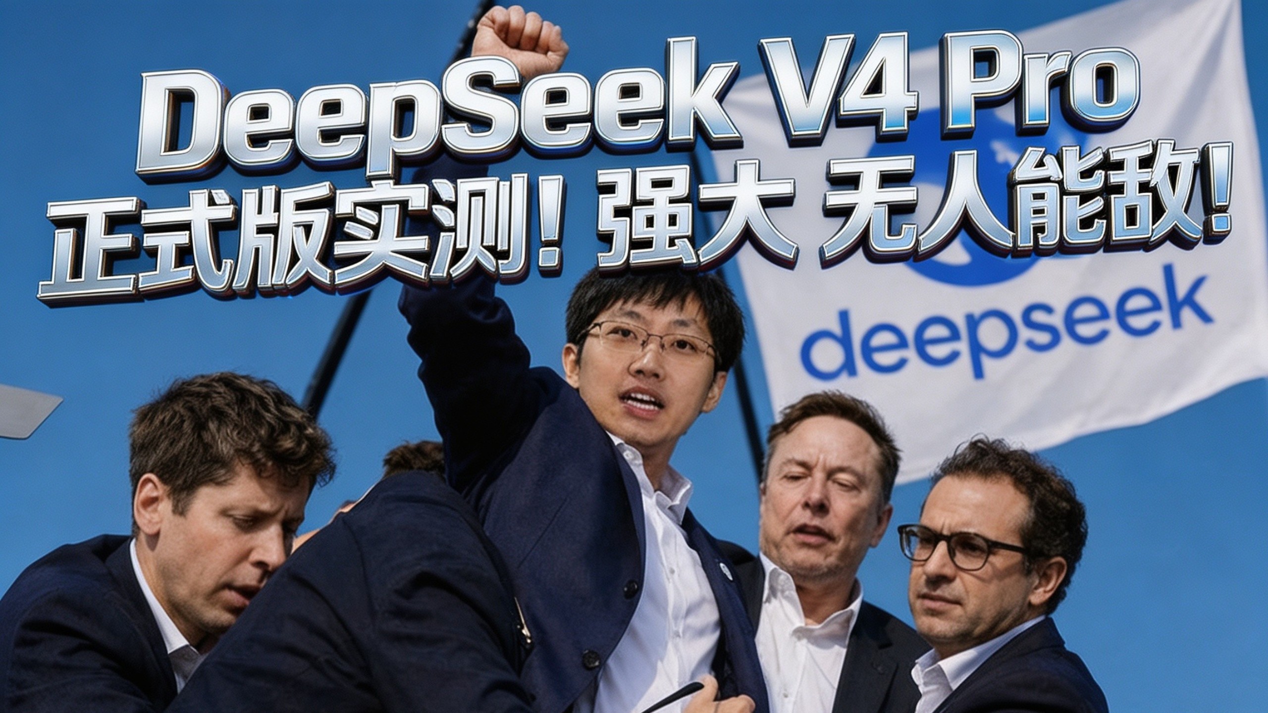 DeepSeek V4 Pro正式版实测，强大！无人能敌！
