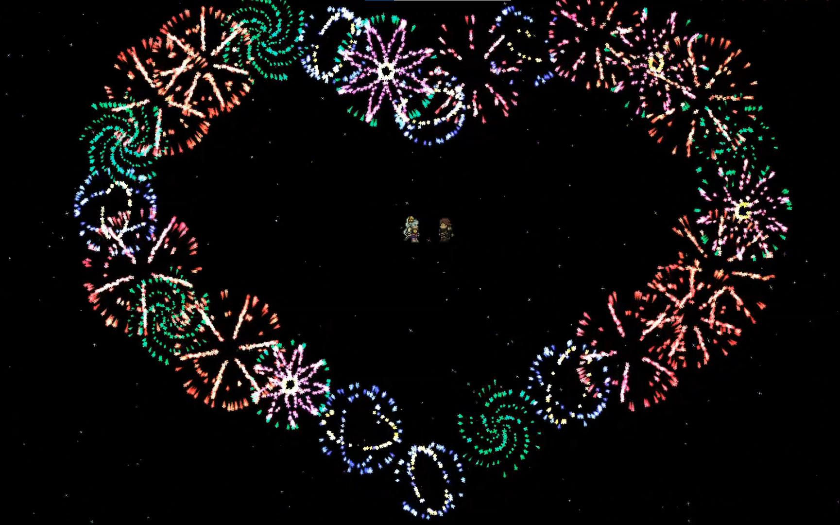 心形烟花 B站