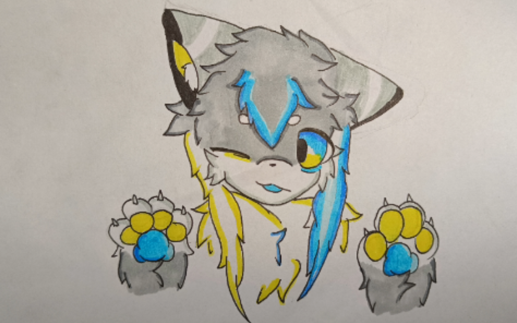 画画自己的设子