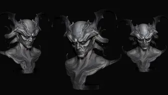 【zbrush新手教程】学会雕人她不香吗？