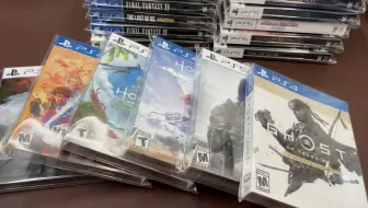 【PS4/PS5/XBOX定制游戏封面与保护壳】对马岛之魂/死亡搁浅/地平线1/地平线2/如龙7/最终幻想16