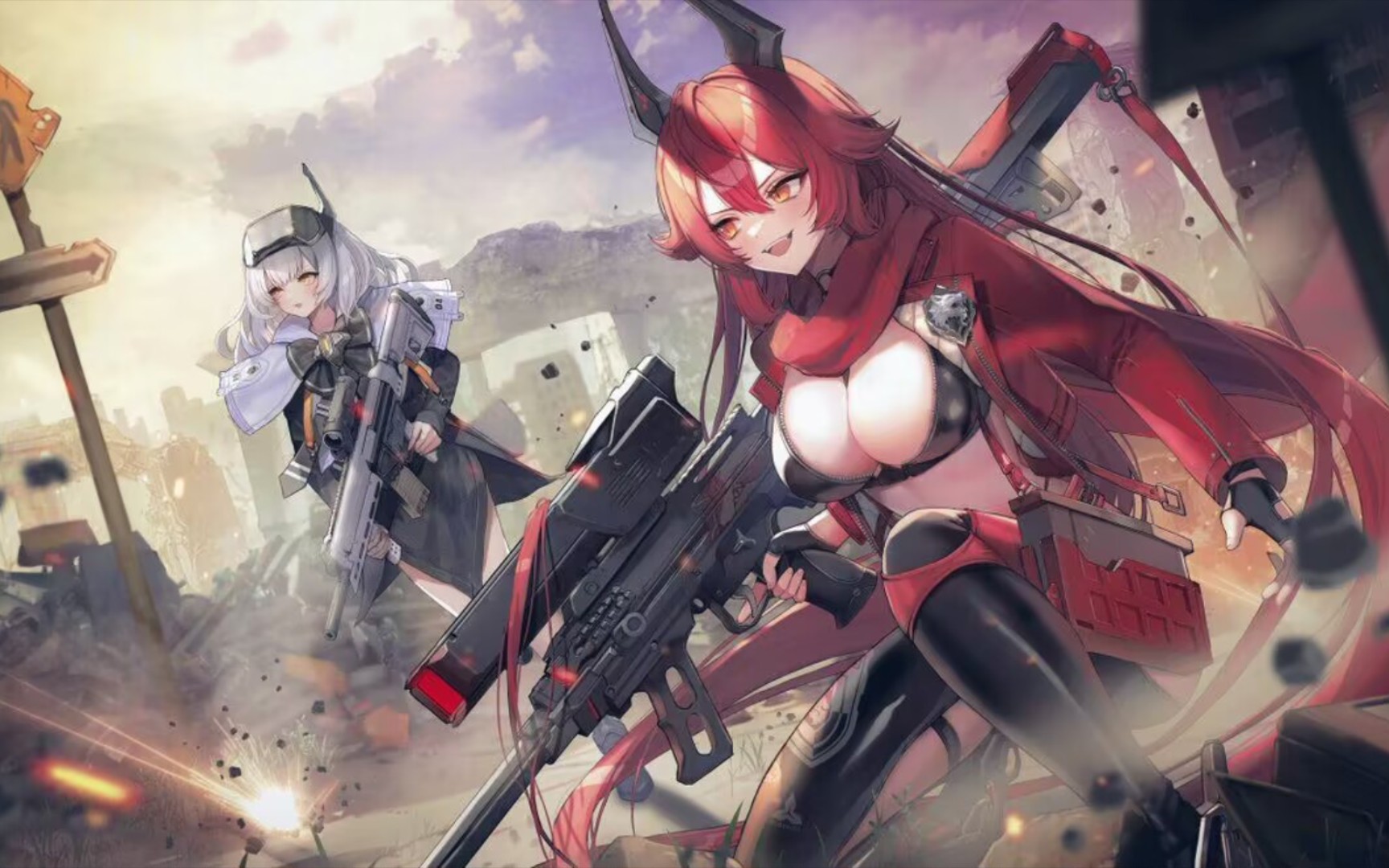 nikke胜利女神,二百多抽就出一个,谁偷走了我的小红帽01