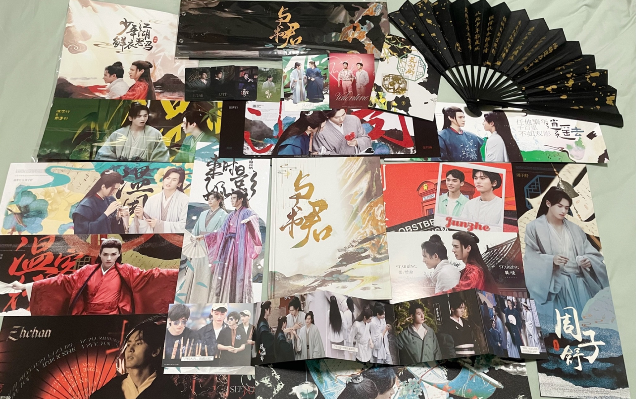 山河令浪浪钉俊哲并蒂与君书allinset开箱这波血赚