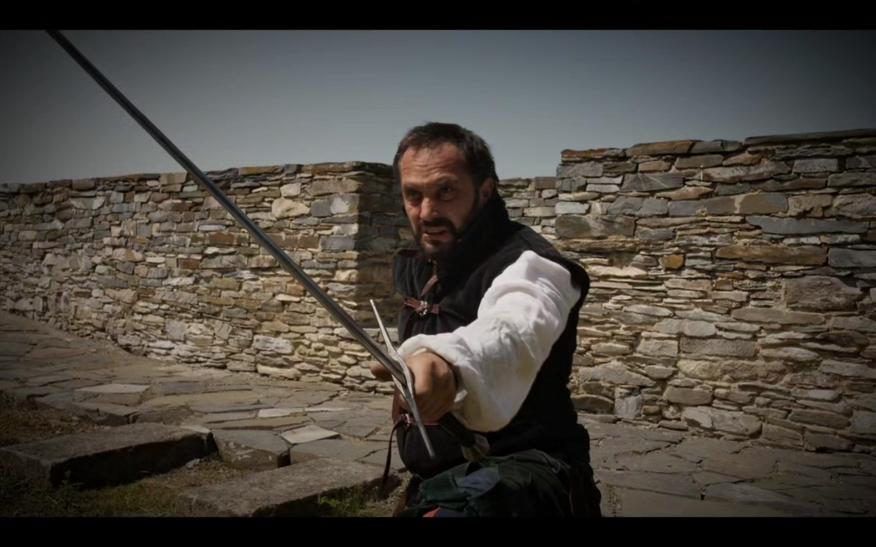 电影级画面:长剑1v2