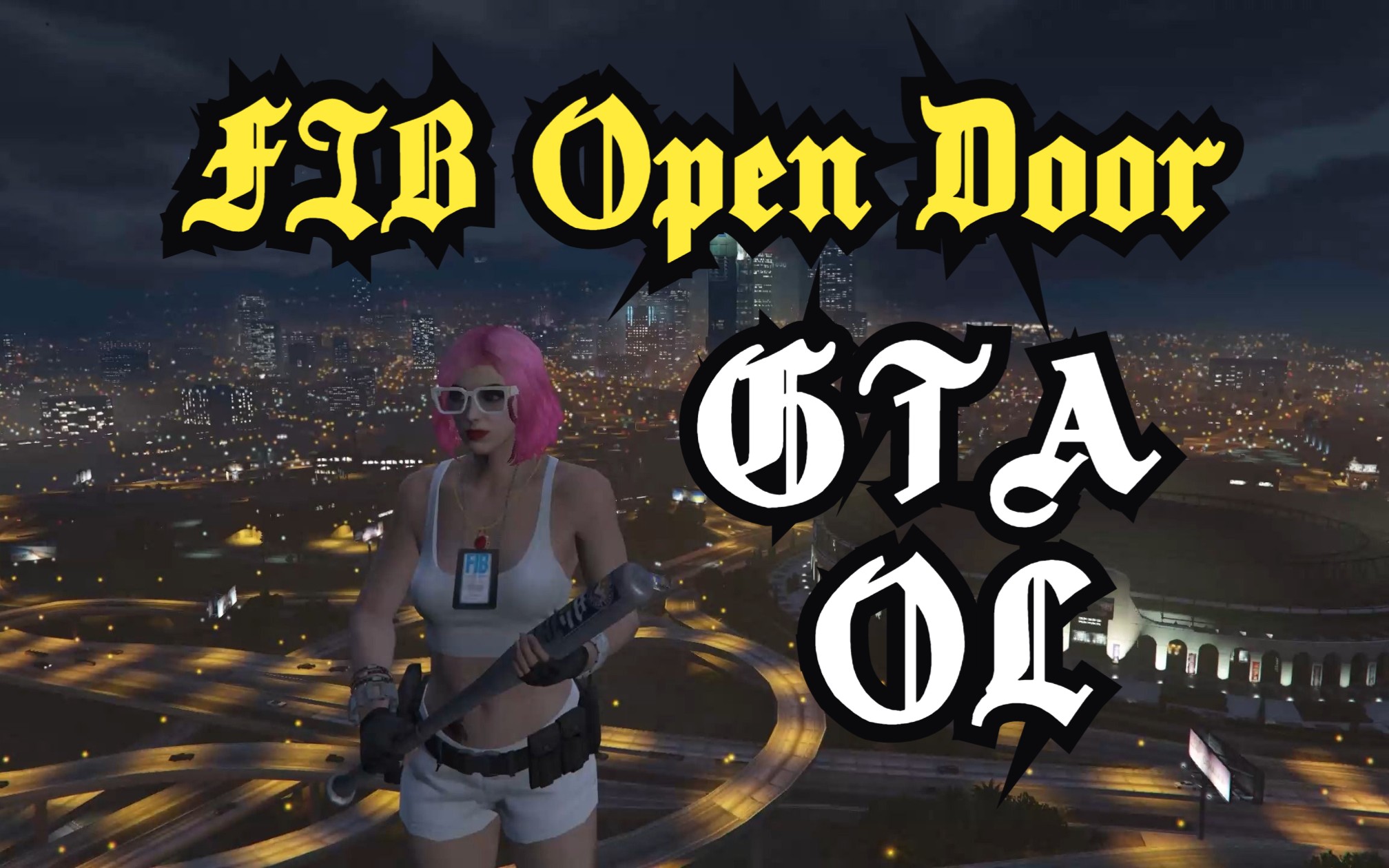 gtaol服裝搭配 fib open door