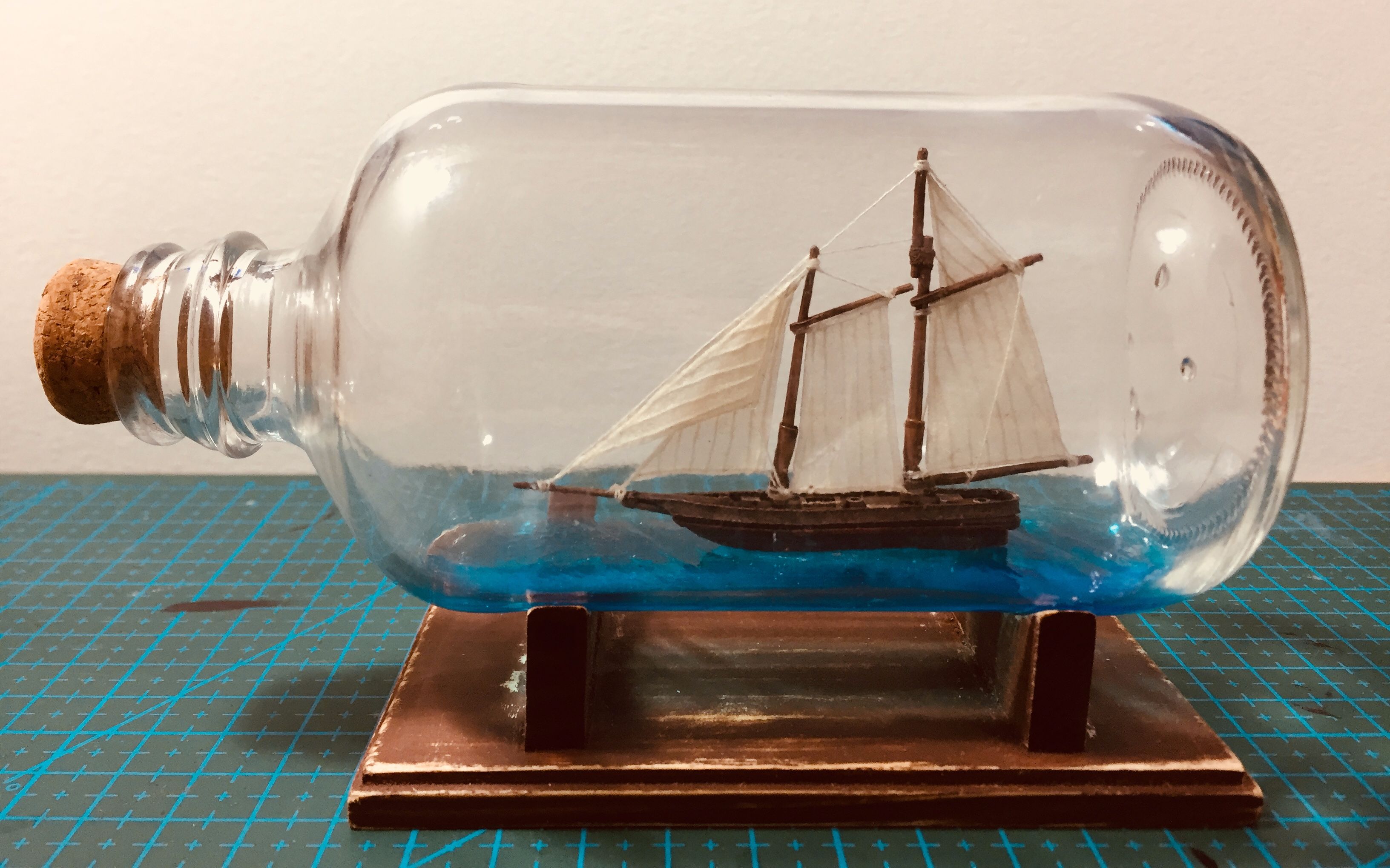 用瓶子做船简单图片