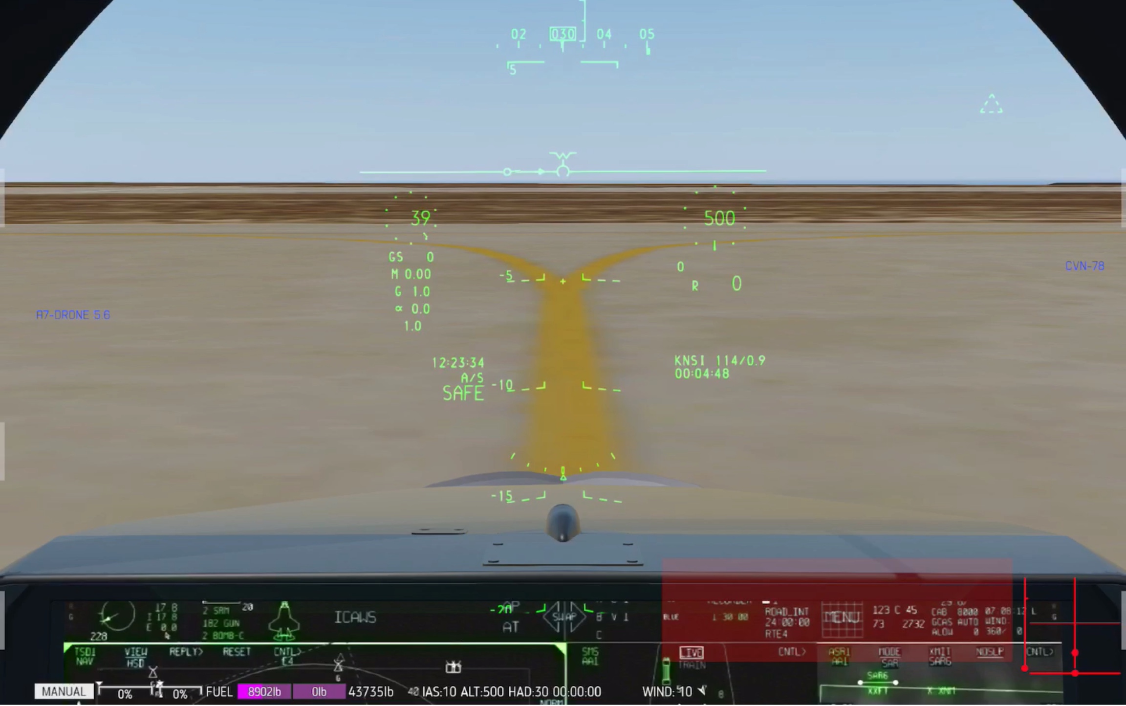 战斗机hud介绍 (建议加速听,说得有点慢)