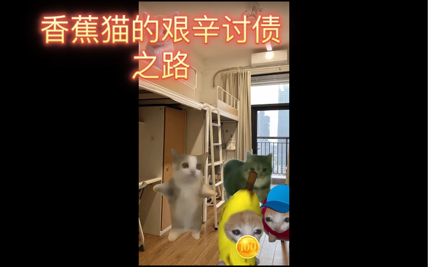 [图]香蕉猫的艰辛讨债之路