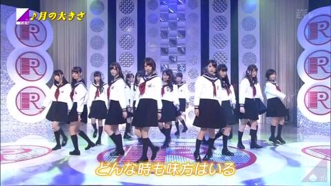 Live】乃木坂46 - 月の大きさ（2013）NARUTO疾風伝主題歌_哔哩哔哩_ 