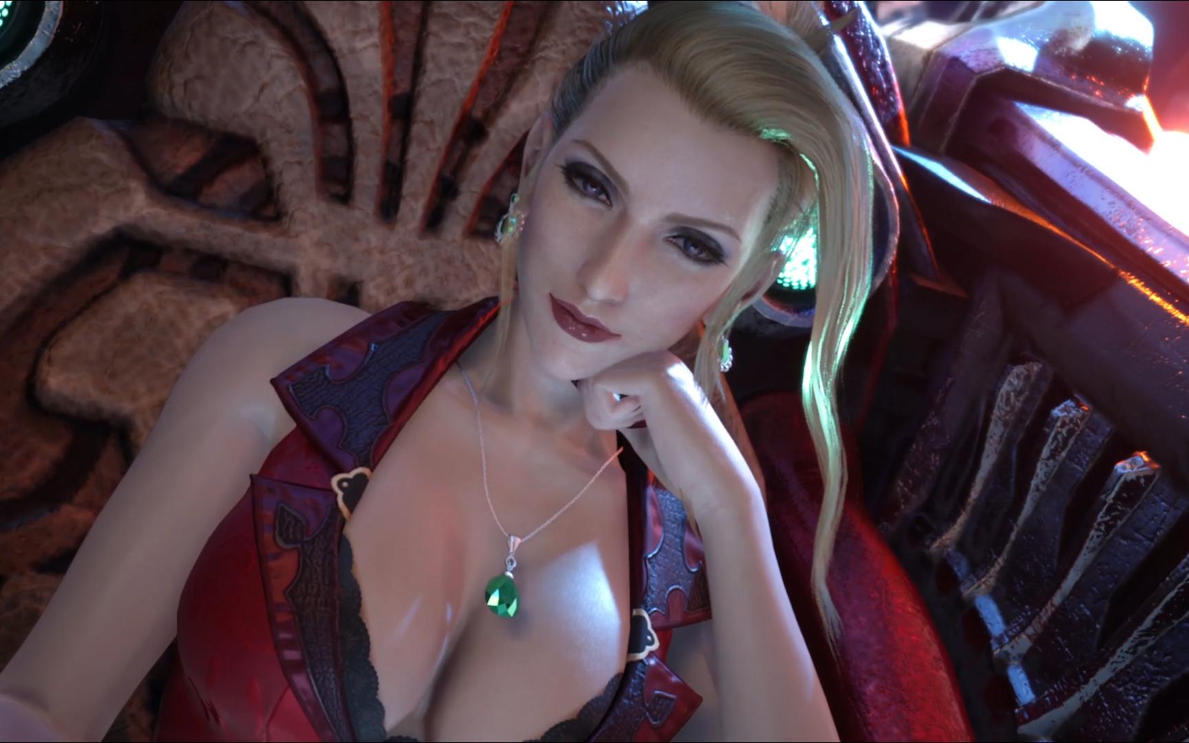 final fantasy vii rebirth 史卡蕾特真是个性格糟糕的漂亮女人呢