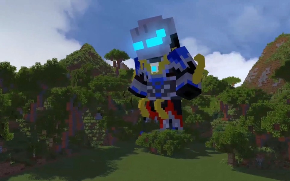 我用我的世界还原了捷德奥特曼银河初升形态