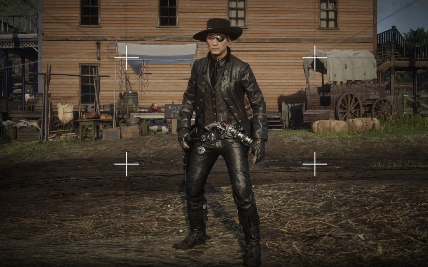 【荒野大镖客2】女性角色衣服穿搭92——神枪第一