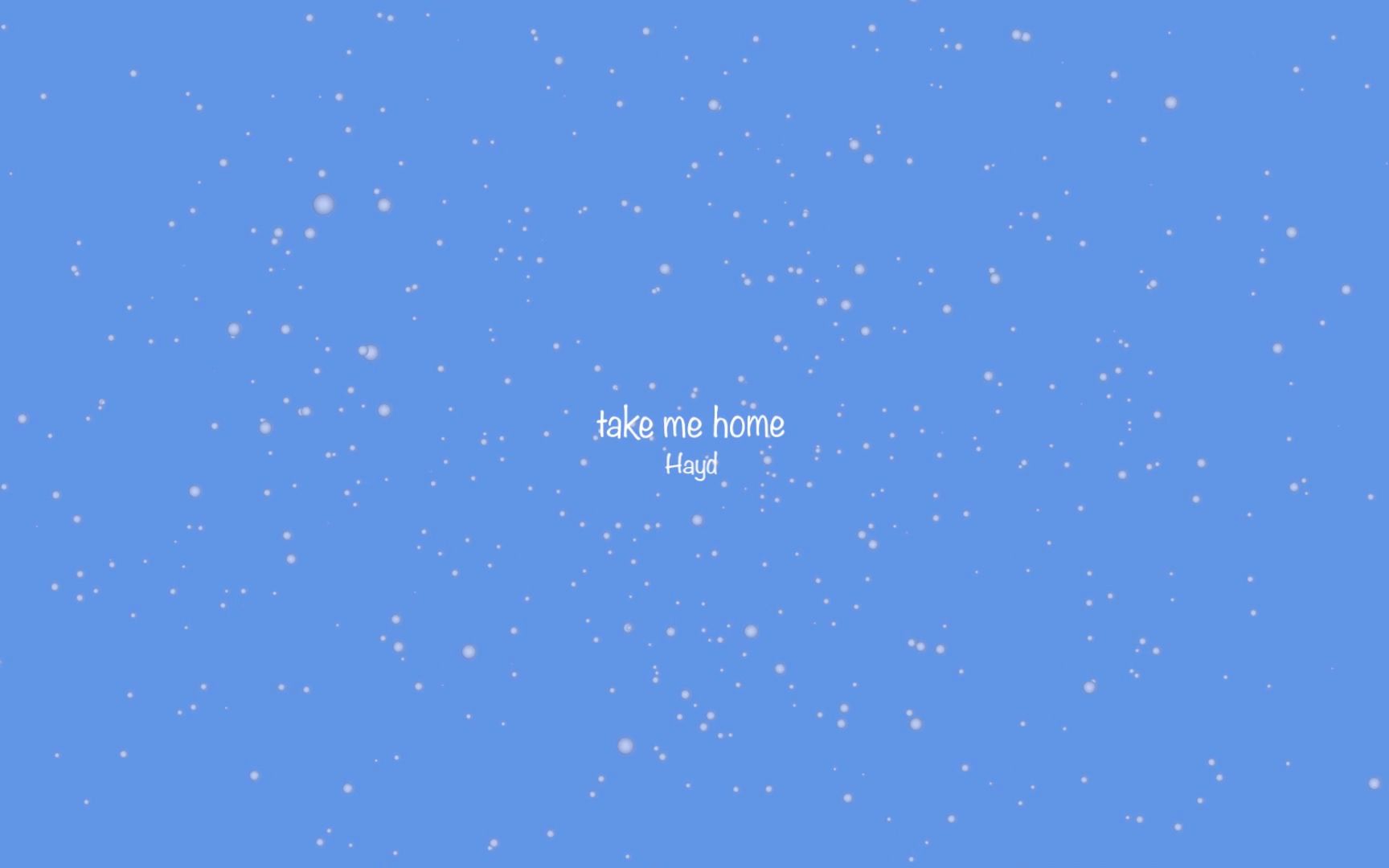 [图][MP3] Hayd - take me home [中英字幕]