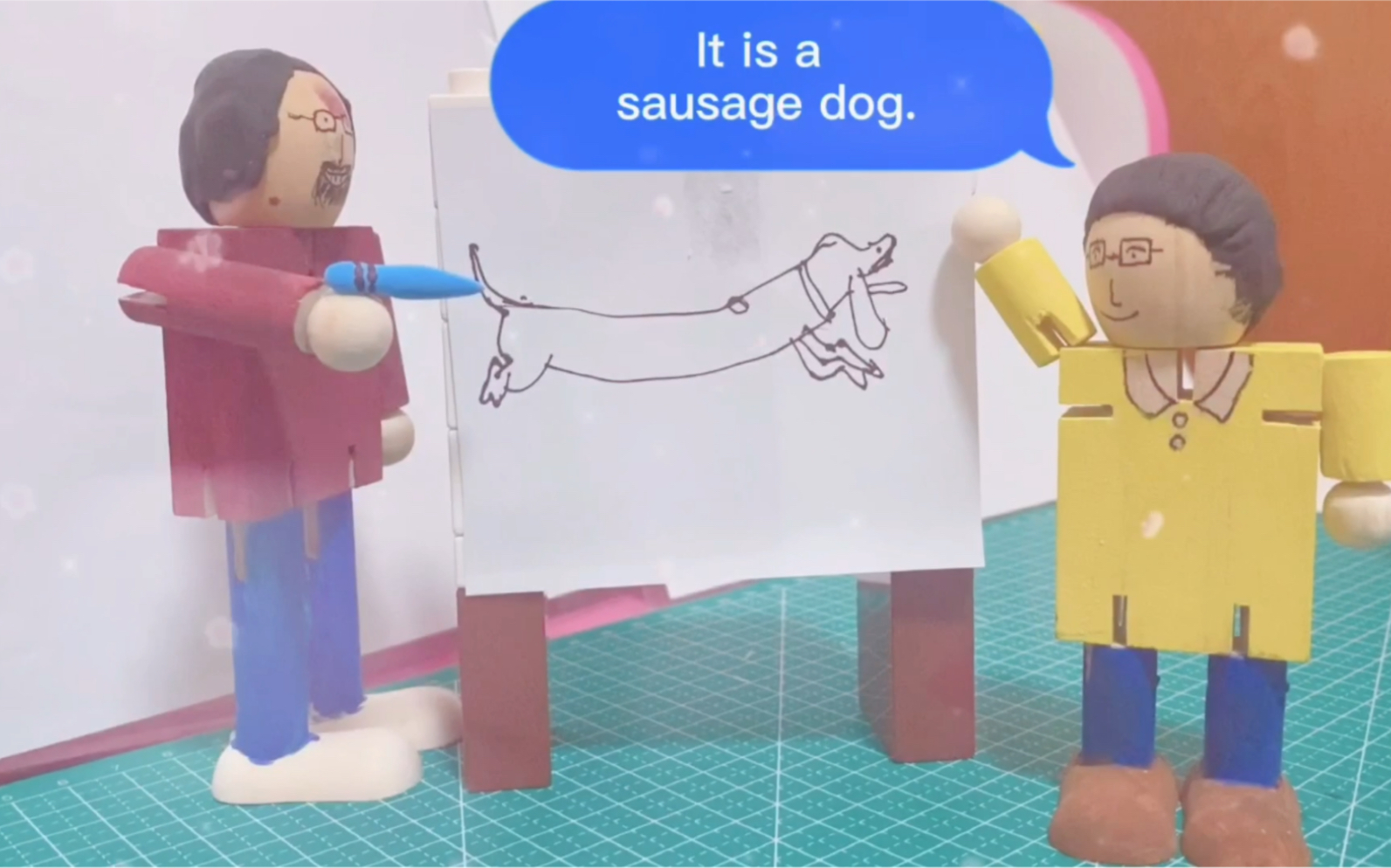 (自制)牛津树英语情境表演——the picture book man