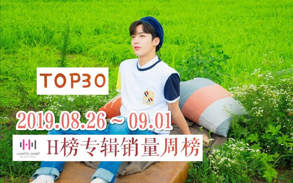 【专辑周榜】韩国H榜19年8月第5周专辑销量榜TOP30哔哩哔哩bilibili