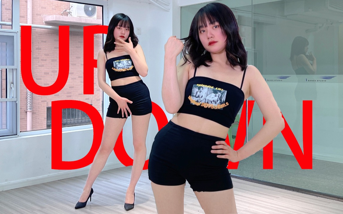 挑战性感天花板丝滑顺畅一镜到底exid-up down经典骨盆舞全曲翻跳「珈