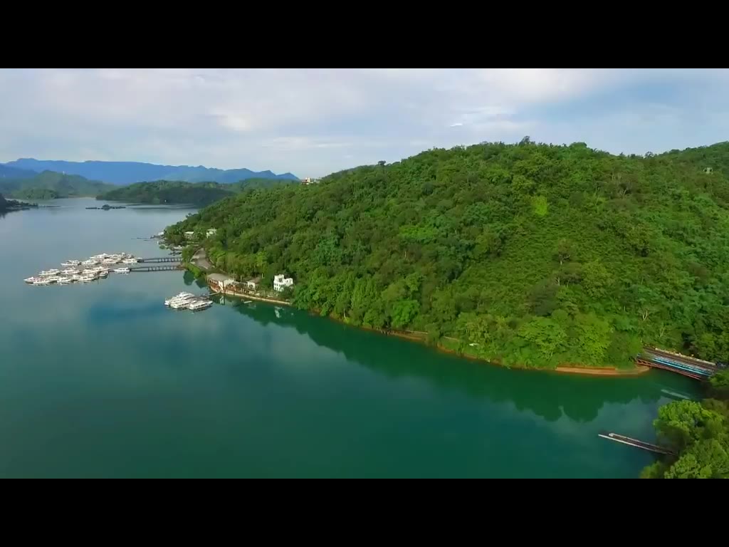 【自然】航拍:天然湖泊,八景绝胜,比肩西湖,台湾美景——日月潭哔哩哔哩bilibili