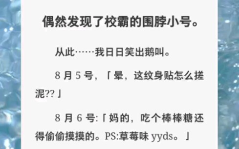 偶然发现了校霸微博小号,从此我日日笑出鹅叫……zhihu小说《校霸公开秘密》哔哩哔哩bilibili