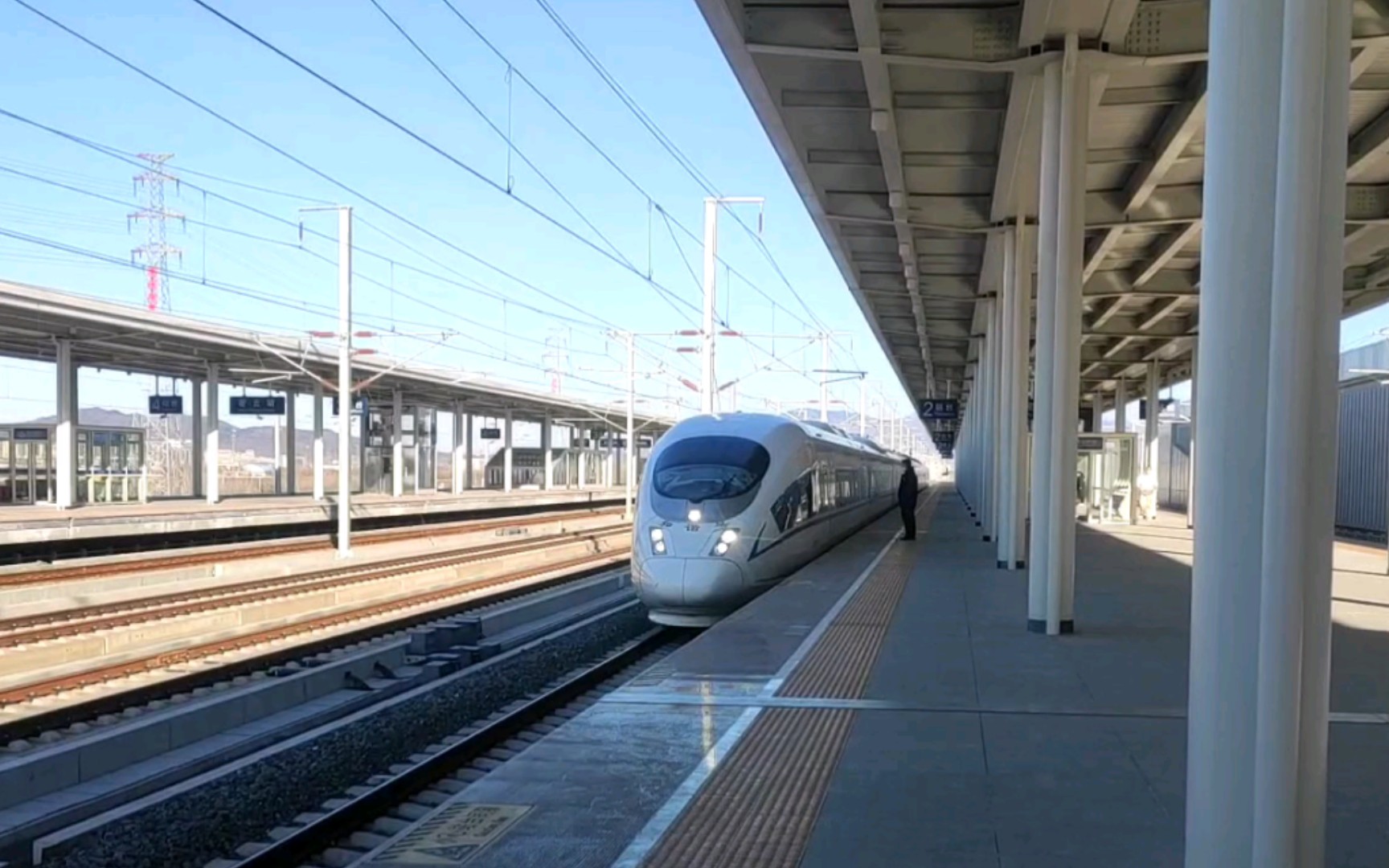 【京哈客运专线】【嘉晨集团号】g3516次(大连北→北京朝阳)进密云站2