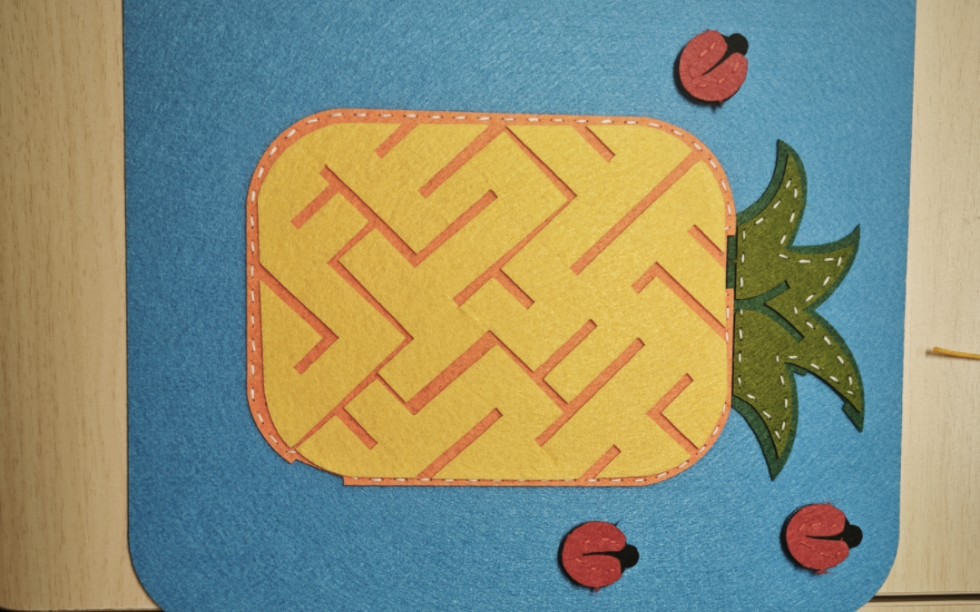 费小姨系列——18迷宫小菠萝