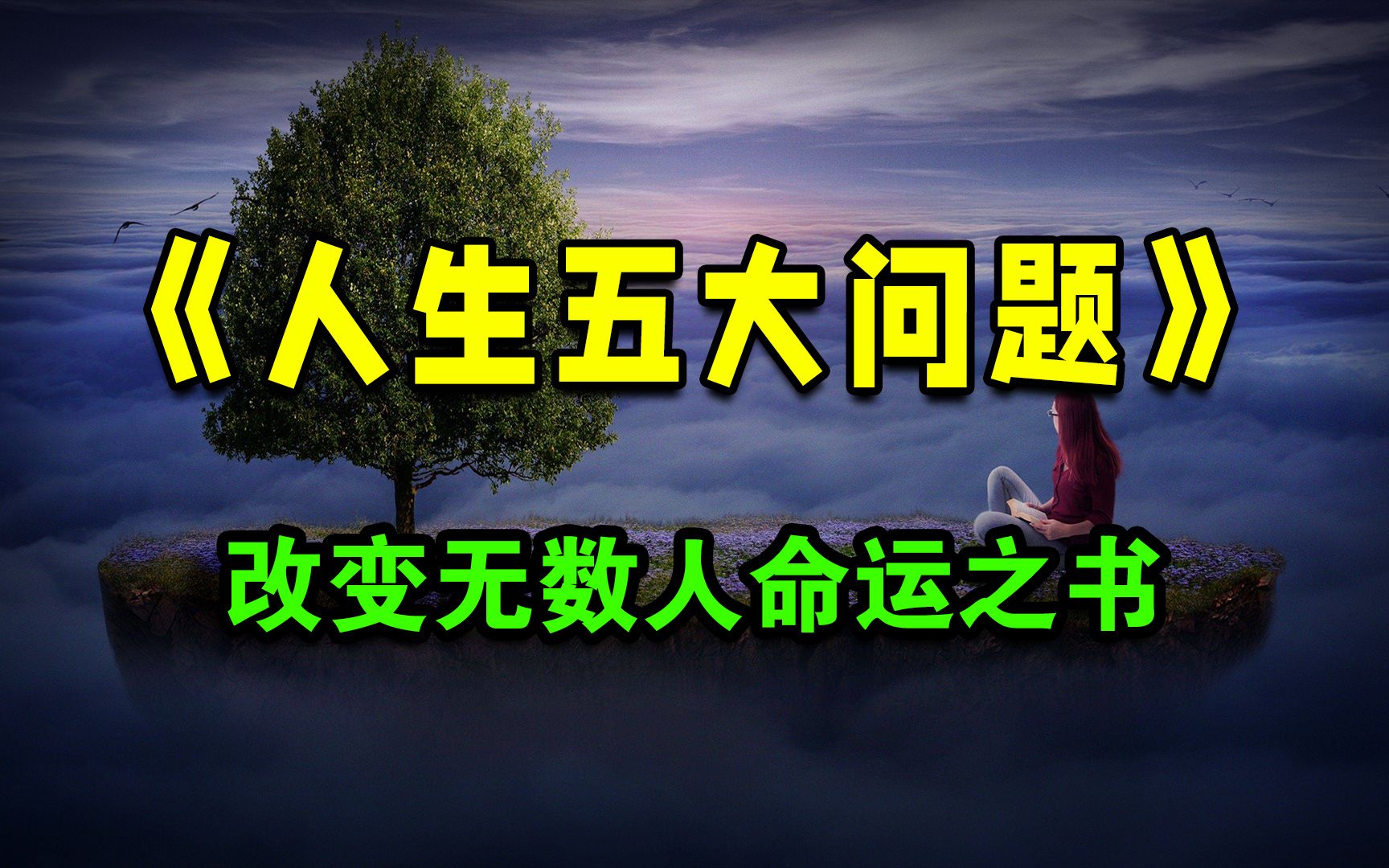 《人生五大问题》:探究并解决人生中至关重要的问题哔哩哔哩bilibili