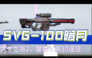 Download Video: 【L4d2】SVG-100（暗月）替换30连军用连狙