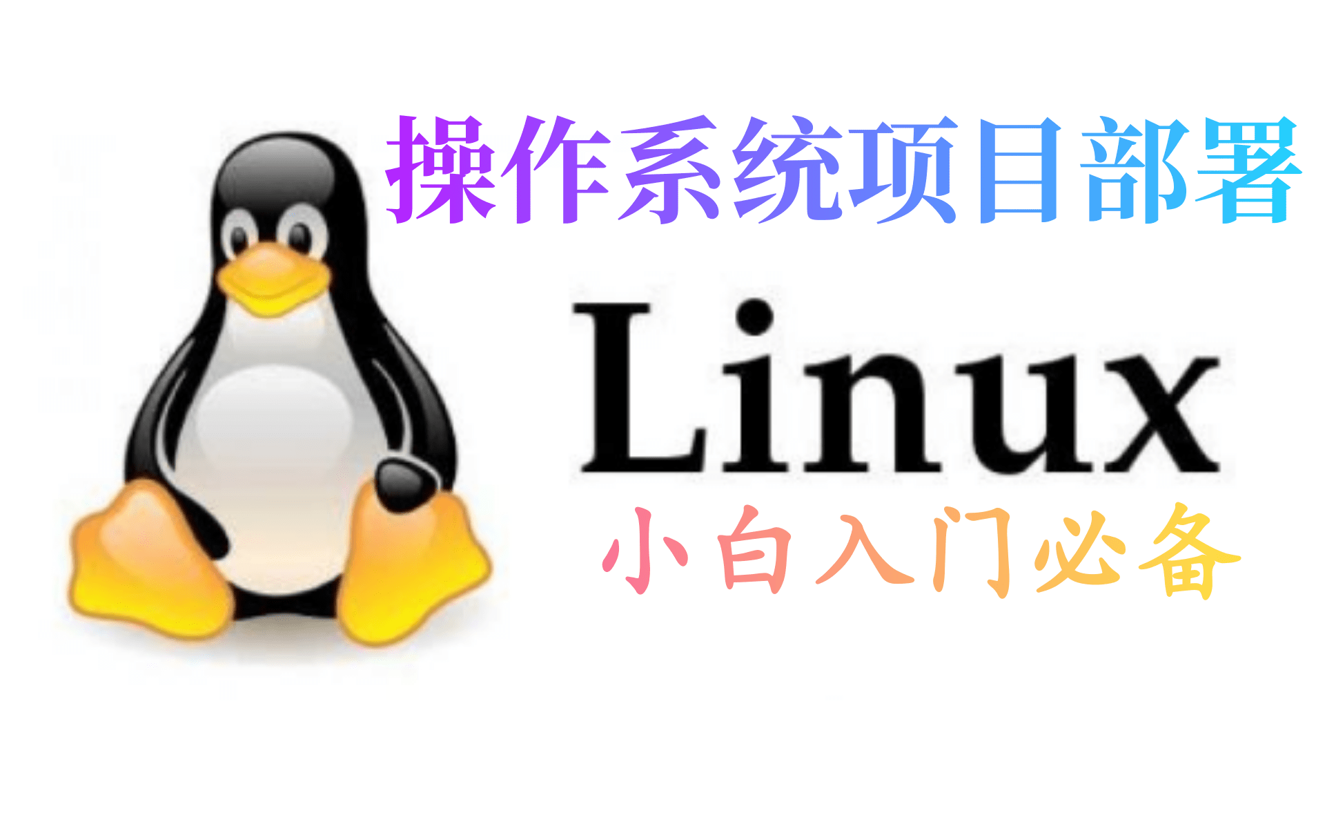 【Linux操作系统从入门到高级】2021完整版 Linux从入门到精通全套完整版(适合 Linux 入门、初学Linux小白)从入门到精通哔哩哔哩bilibili