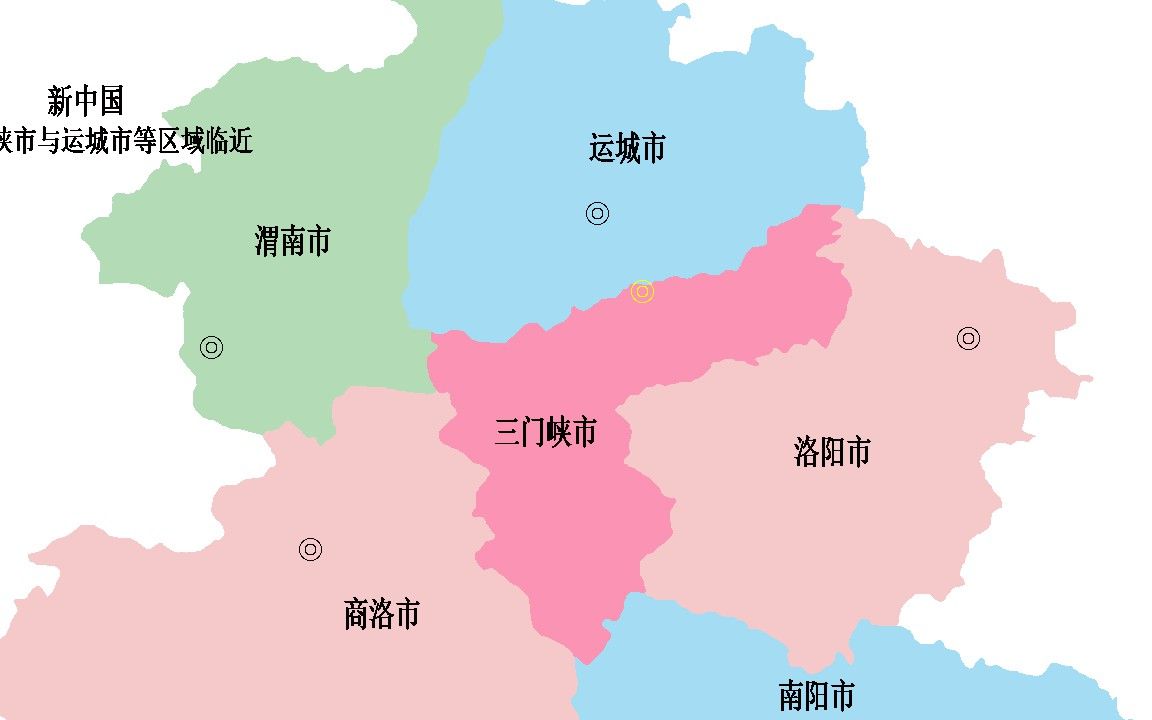 三门峡市地图区县图片