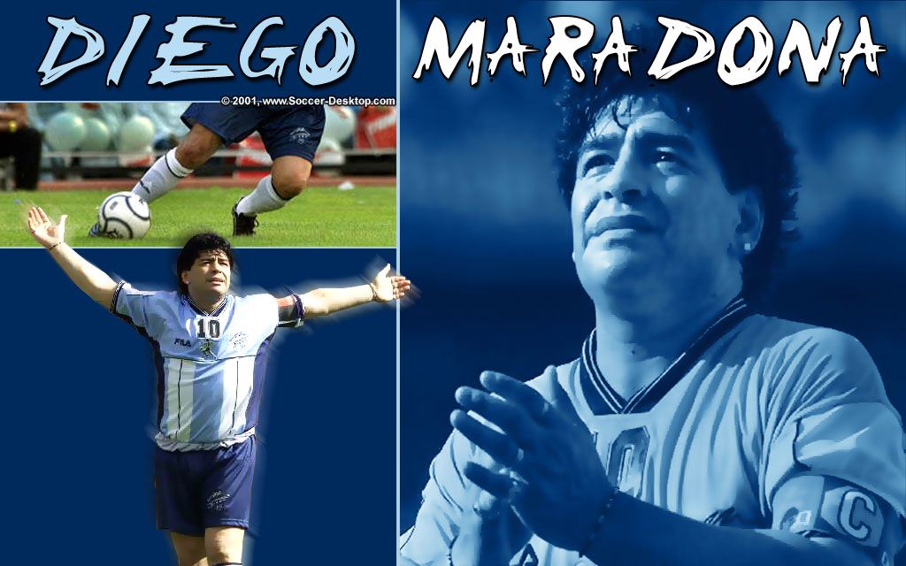 马拉多纳经典进球另一个角度