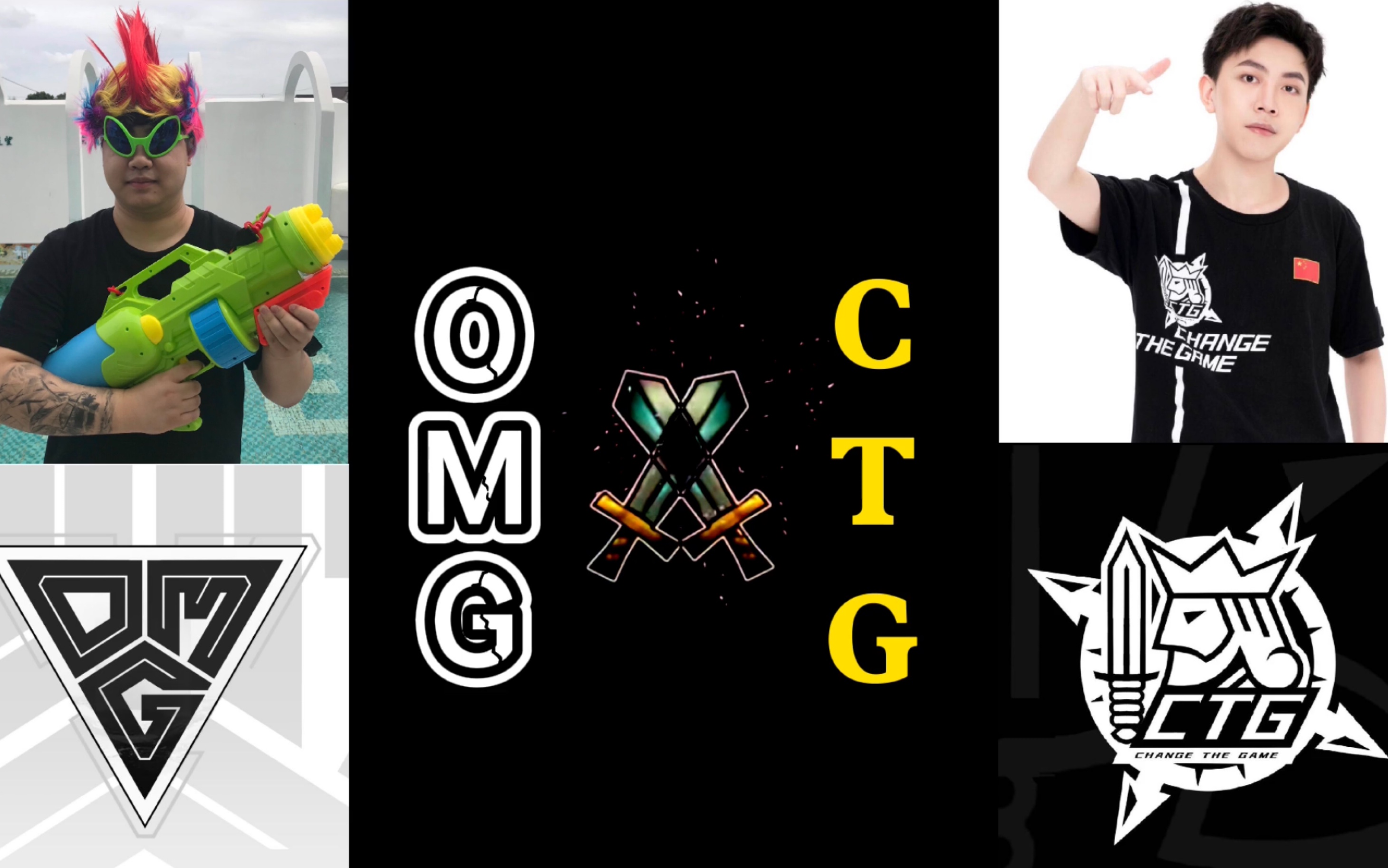 【pubg】小海率omg大战蔡成ctg!自定义房间roll点,run哥被小海喷哭了?