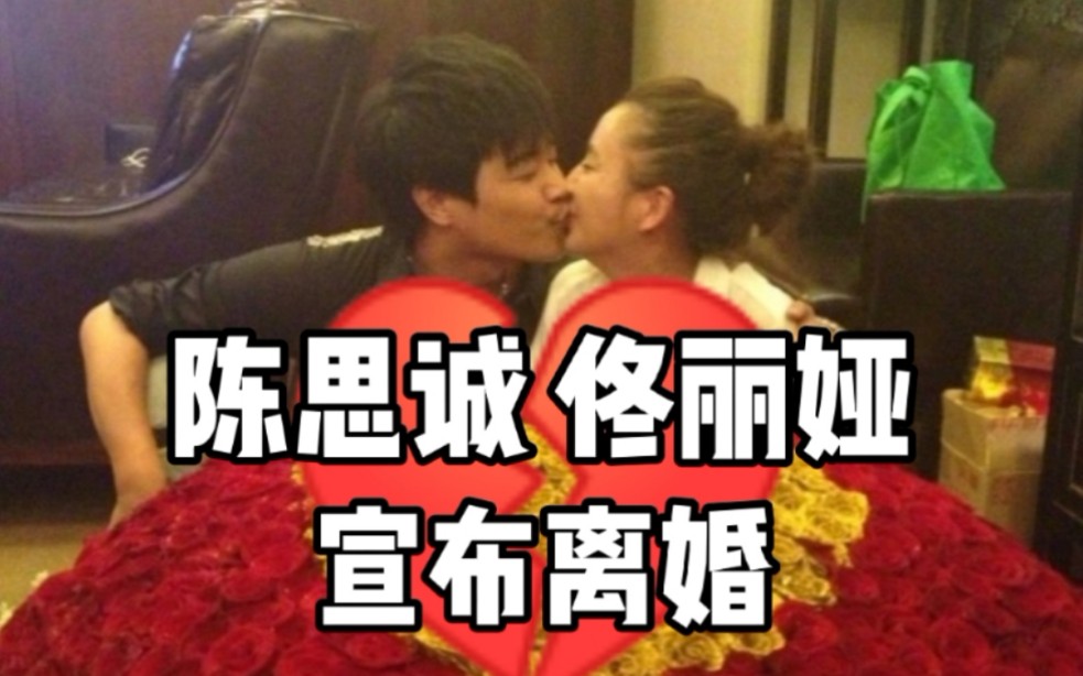 【官宣】陈思诚佟丽娅离婚哔哩哔哩bilibili