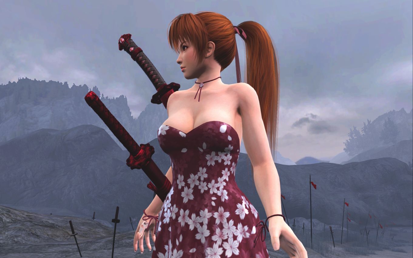 忍龙3刀锋 双刀血刀刃的另一个版本的血刀mod分享,血痕更细腻柔和