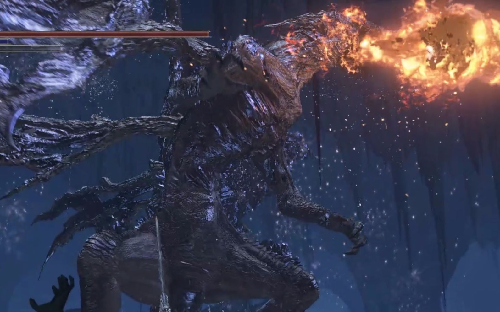 【黑暗之魂3dlc】吞噬黑暗的米狄尔 - 黑龙 正常人无伤打法_哔哩哔哩