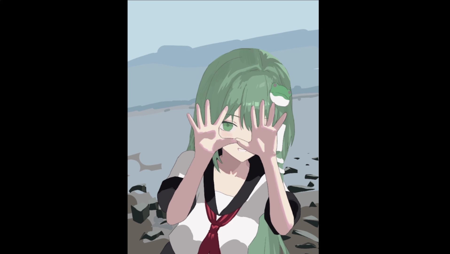【绘画过程/东方】幻想乡没有海