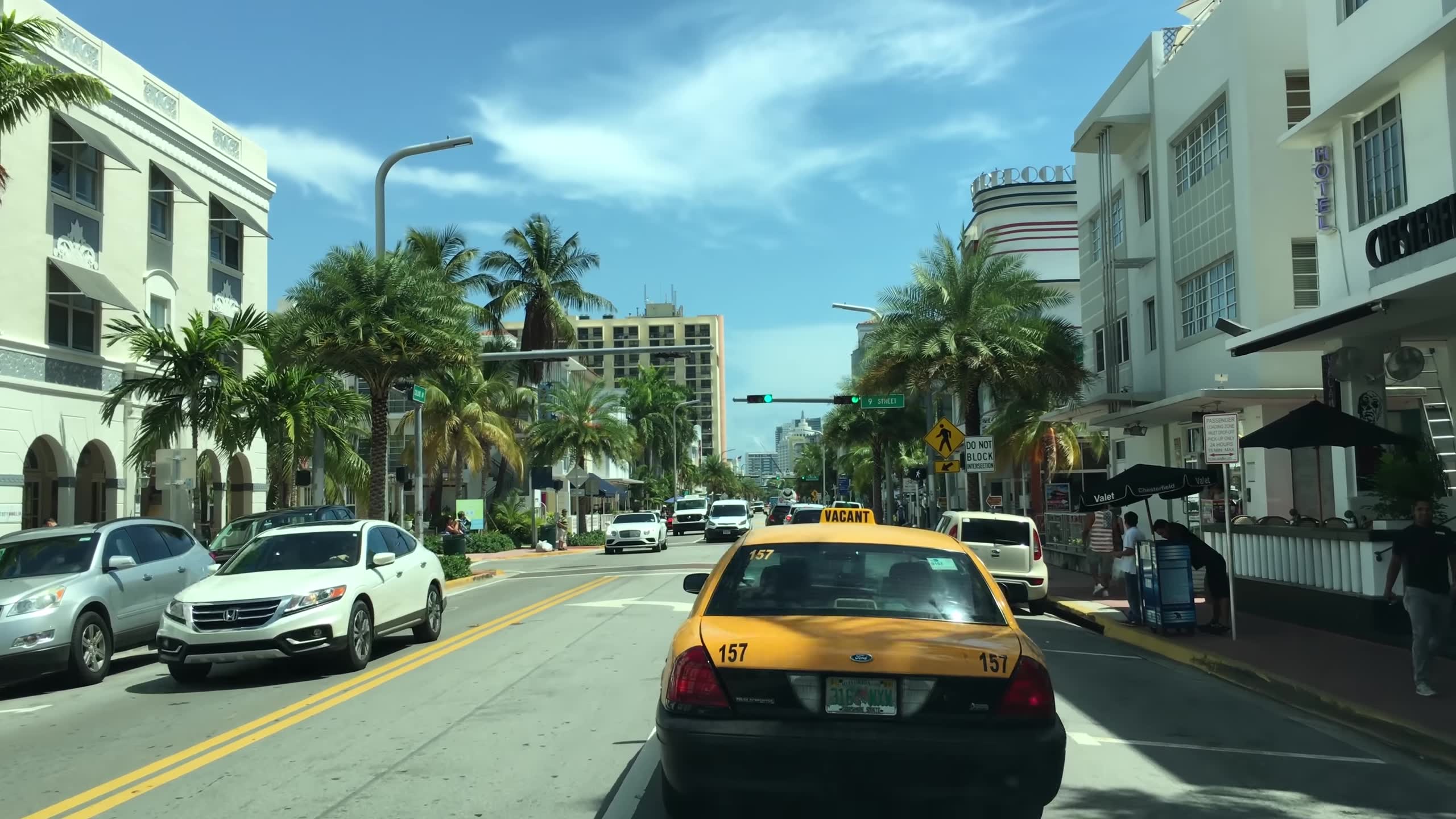 云逛街美国迈阿密迈阿密海滩驾车