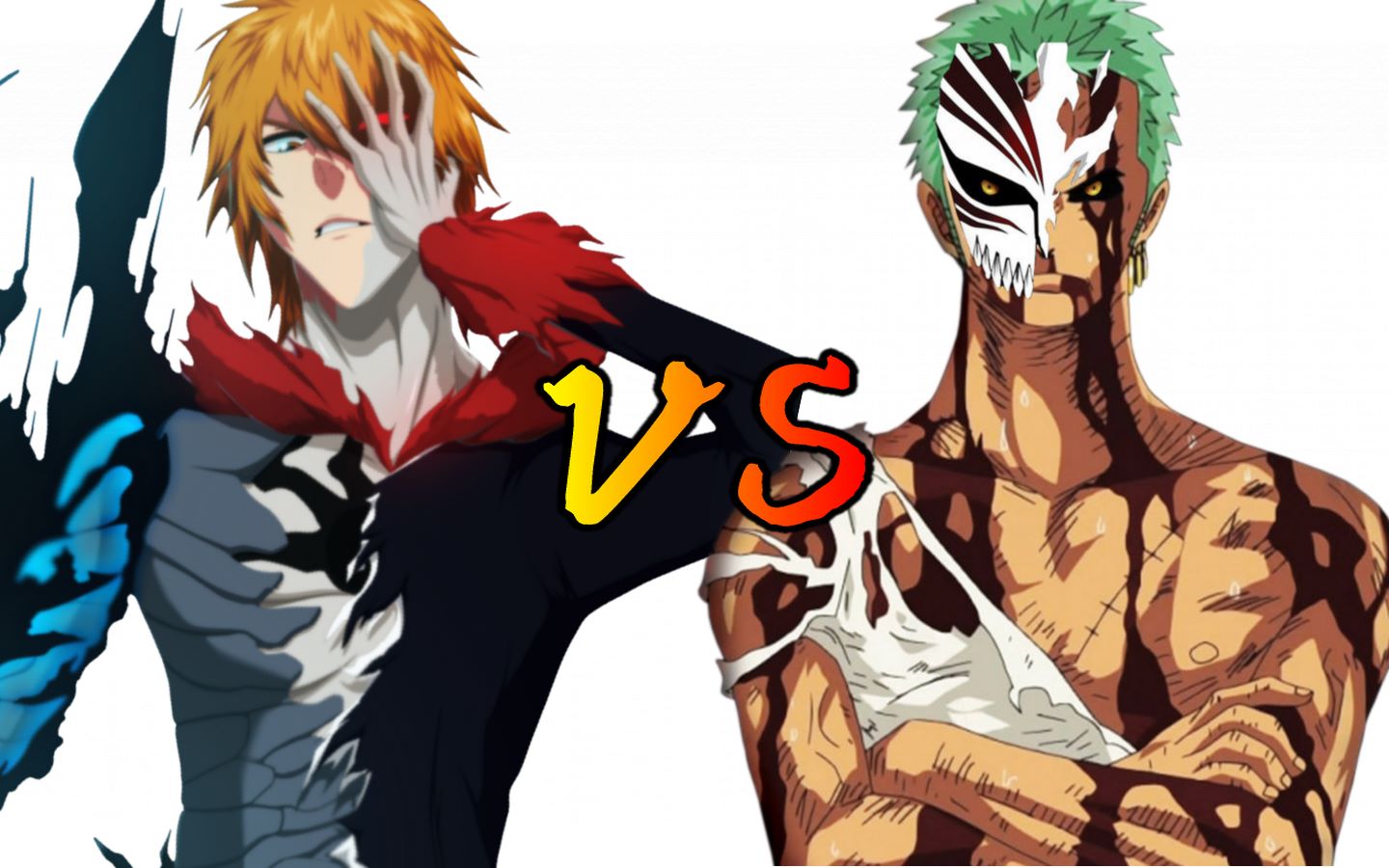 mugen一护虚白vs四版本索隆1080p60帧