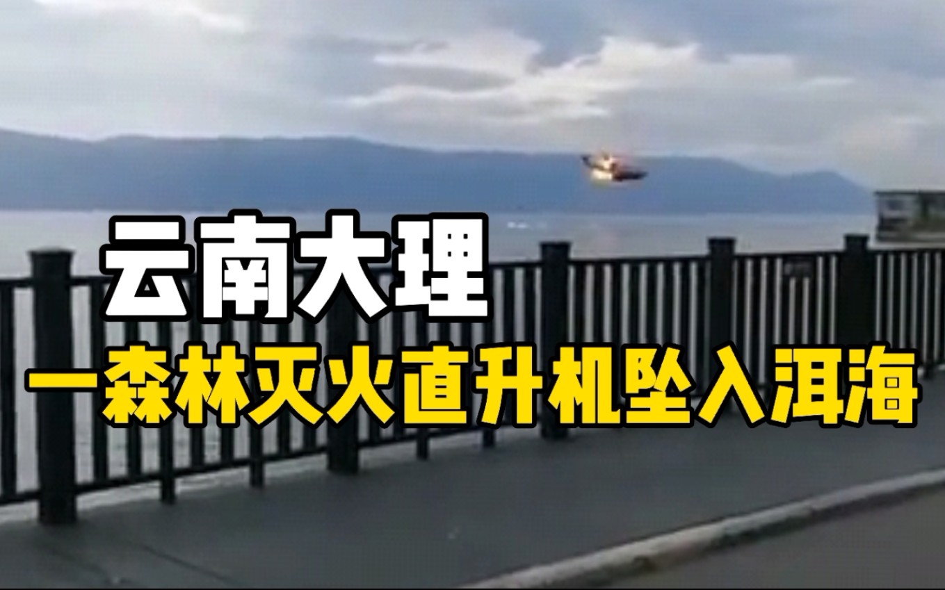 大理直升机坠洱海型号图片