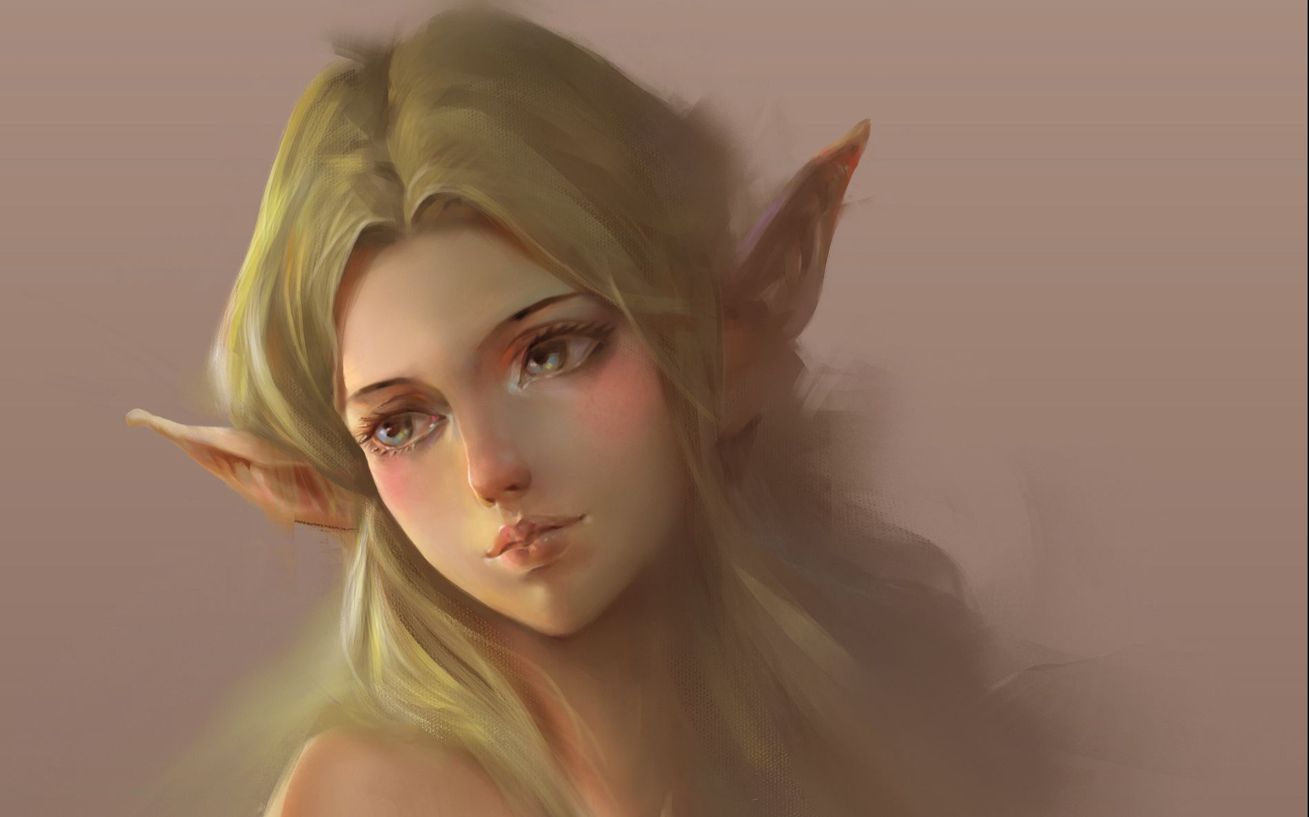 【绘画】 女精灵绘画教程_哔哩哔哩 (゜-゜)つロ 干杯~-bilibili