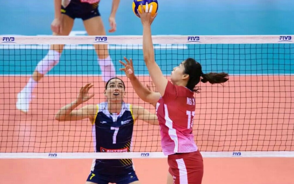 梅笑寒二次球入选国际排联FIVB官方2019年女排世俱杯不可置信的来回合拉锯球集锦哔哩哔哩bilibili