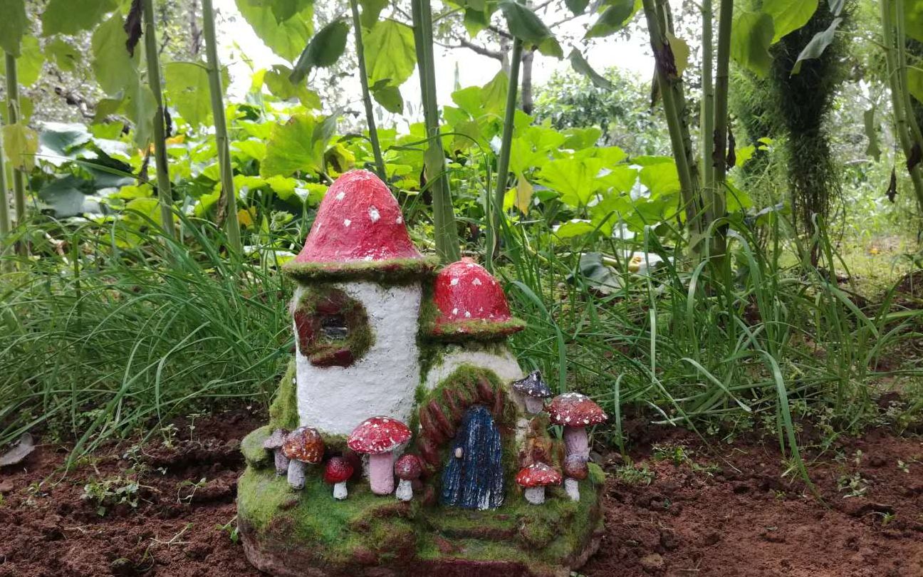 活动作品蘑菇精灵城堡