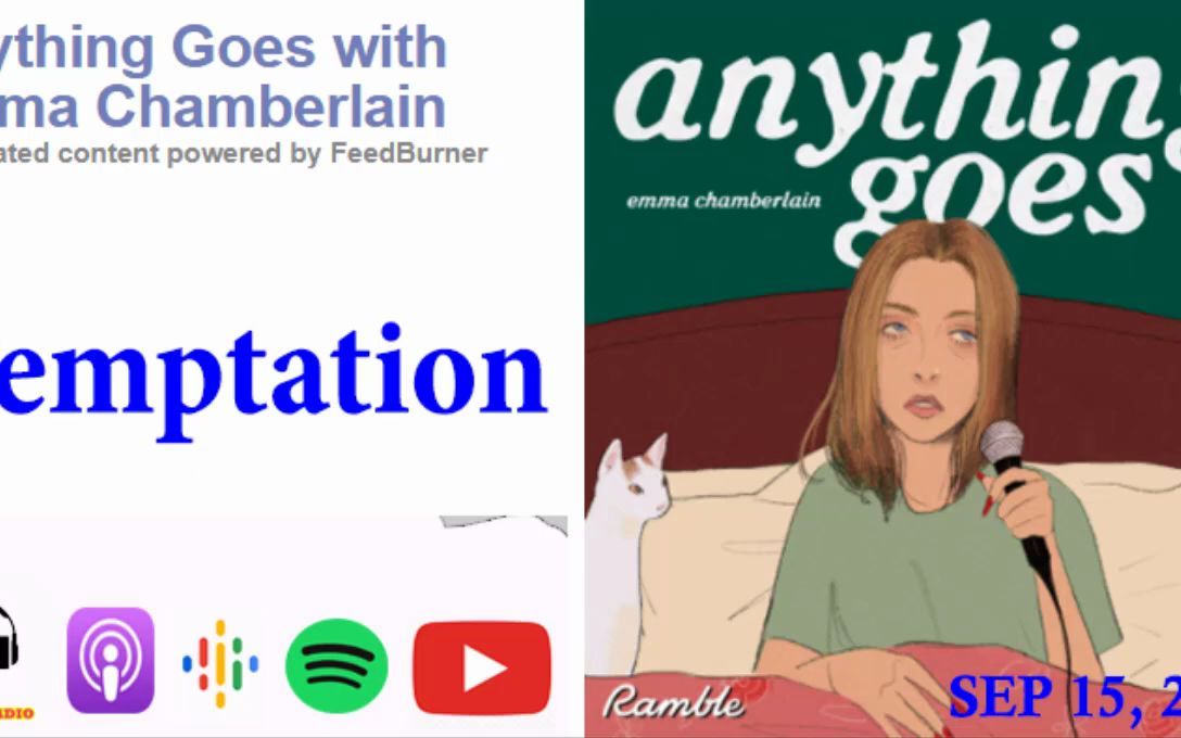 [图]Anything Goes with Emma Chamberlain | 20220915 | Temptation