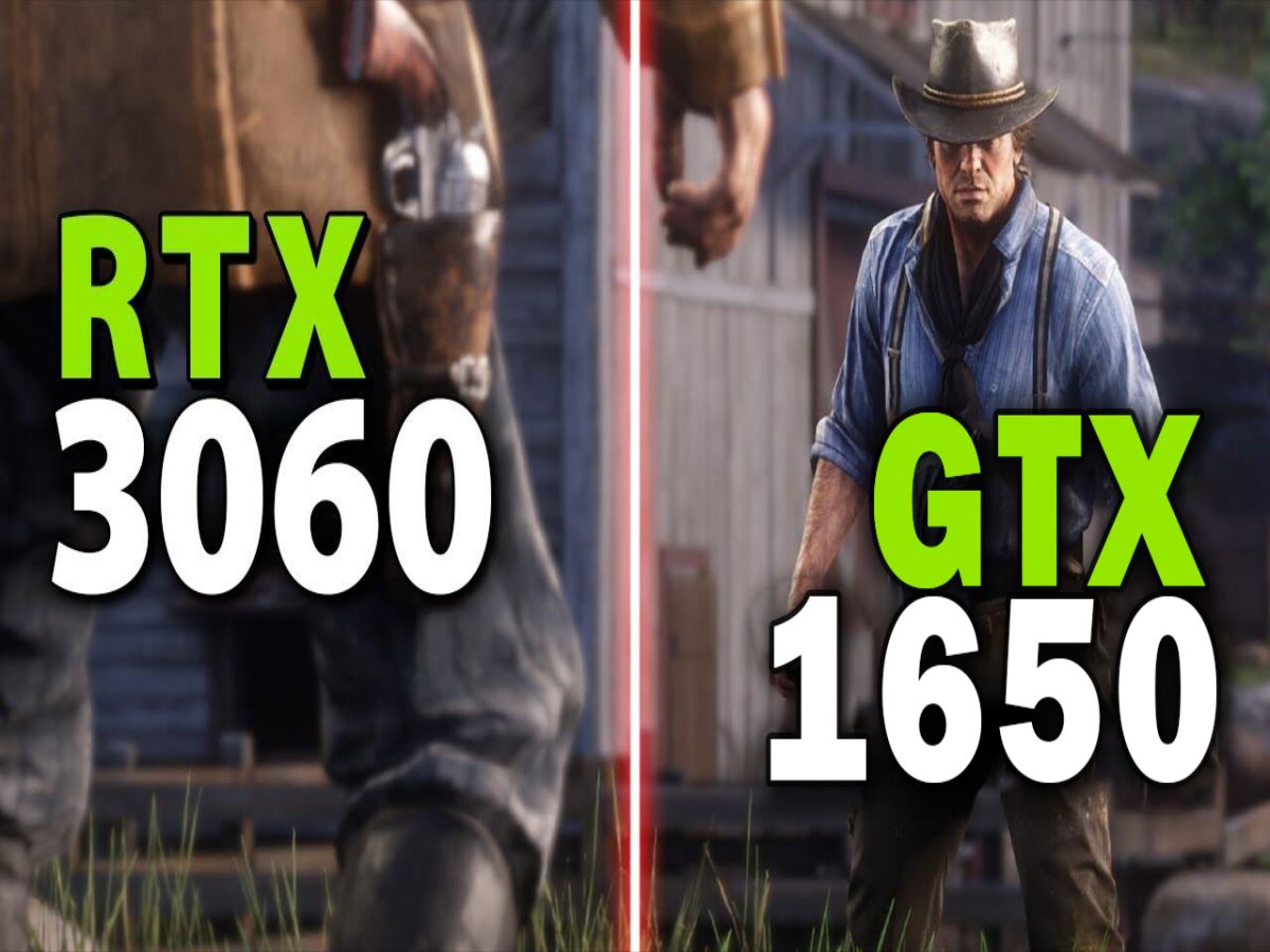 RTX 3060 12G vs GTX 1650 4G(GDDR6) 显卡对比(1080P分辨率测试,CPU为R5 5600X)